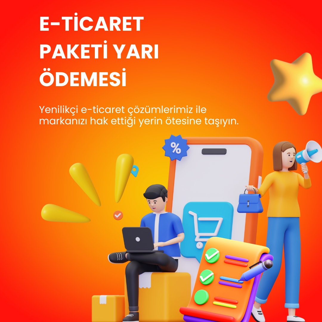 Yazıcı ürünleri e-ticaret sitesi yarı ödemesi